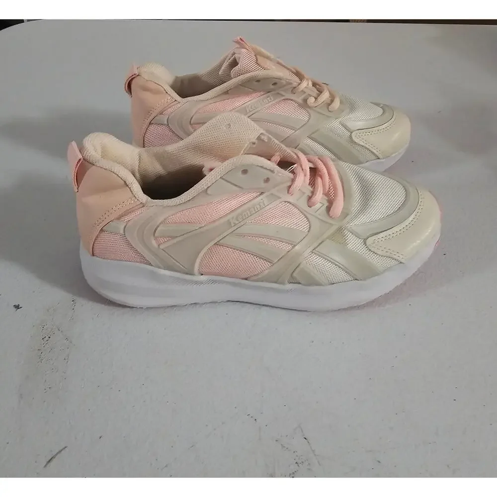 NWOB Girls Lightweight Lace-up Sneakers size EU34 UK2 US 3